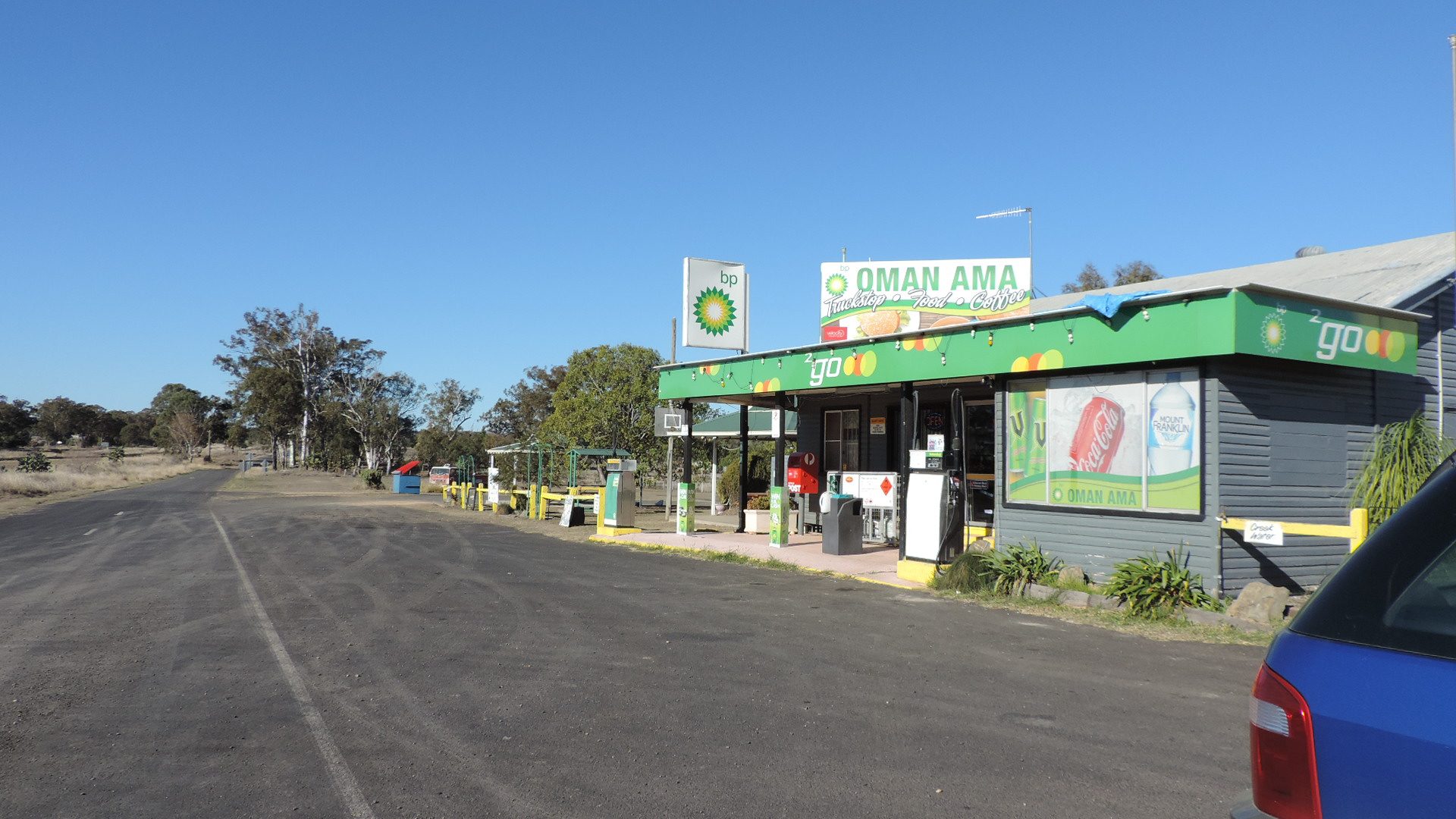 Omanama Rest Area and Roadhouse — Oman Ama, QLD
