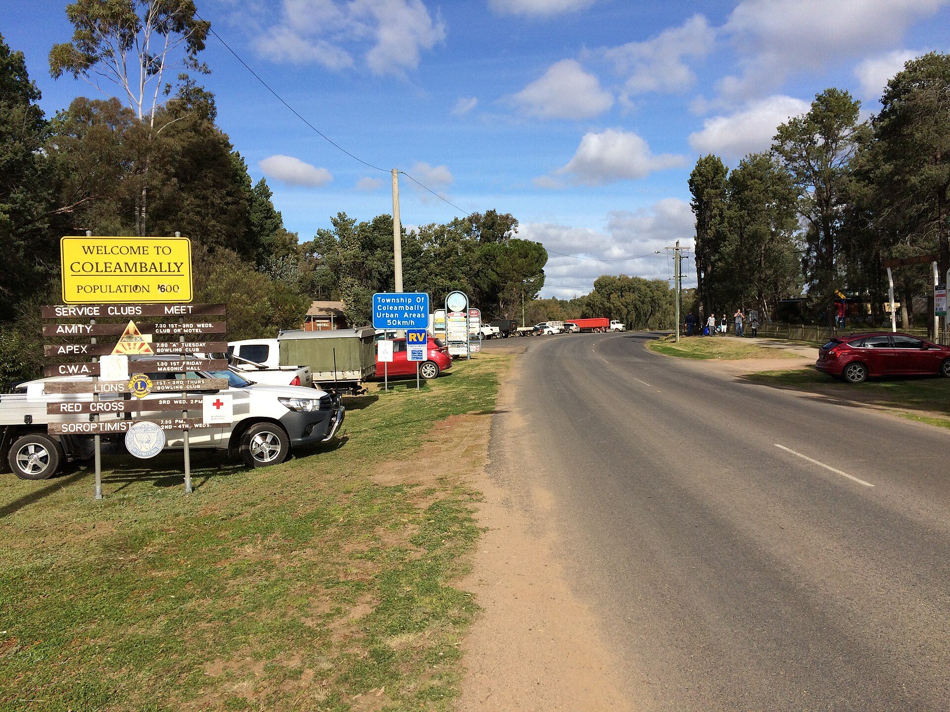 Coleambally Club Free Camping