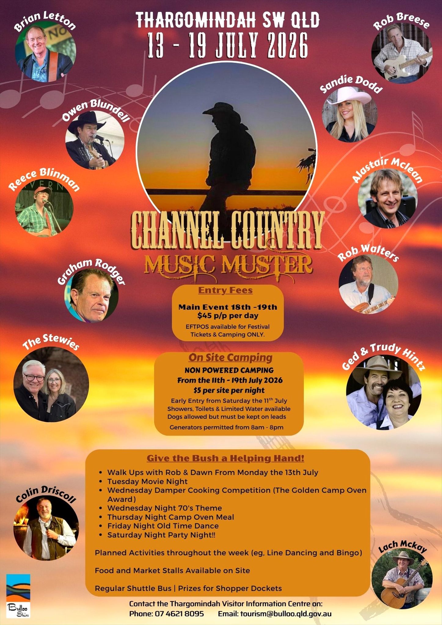 Channel Country Music Muster Entry in Thargomindah, QLD — photo 2