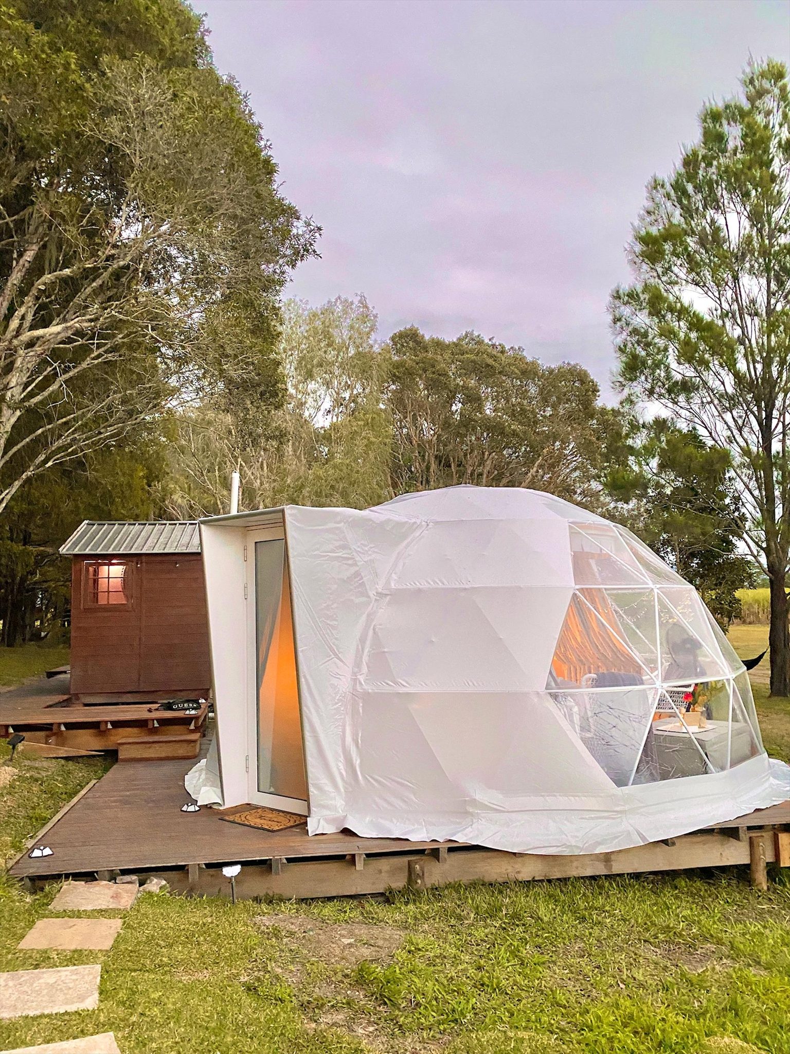 Tallaringa Luxury Camping in Nunderi, NSW — photo 2